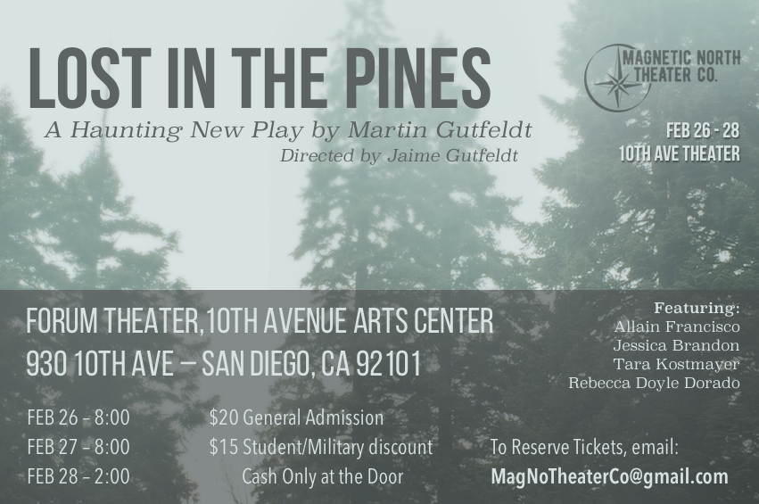Spooky Spotlight Lost in the Pines, A Haunting New Play Produced by North Theater Co